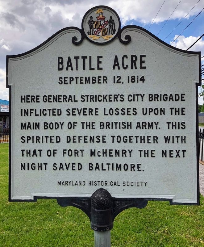 Battle Acre Marker. Click for full size. Battle Acre Marker image. Click for full size.