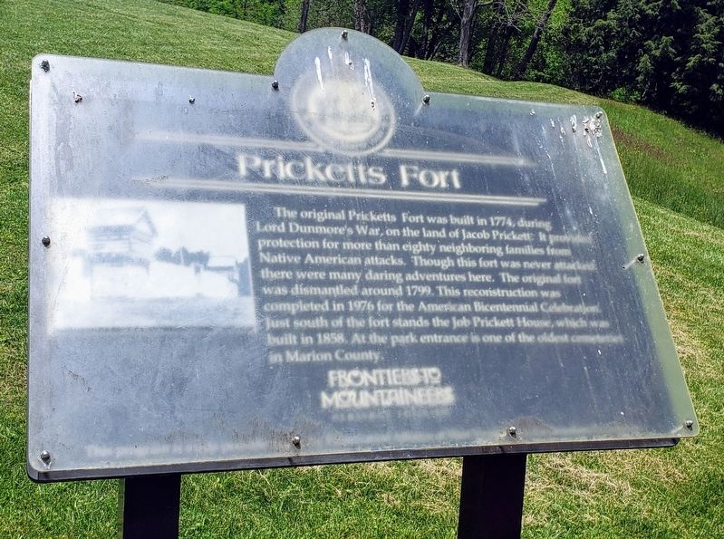 Pricketts Fort Marker image. Click for full size.