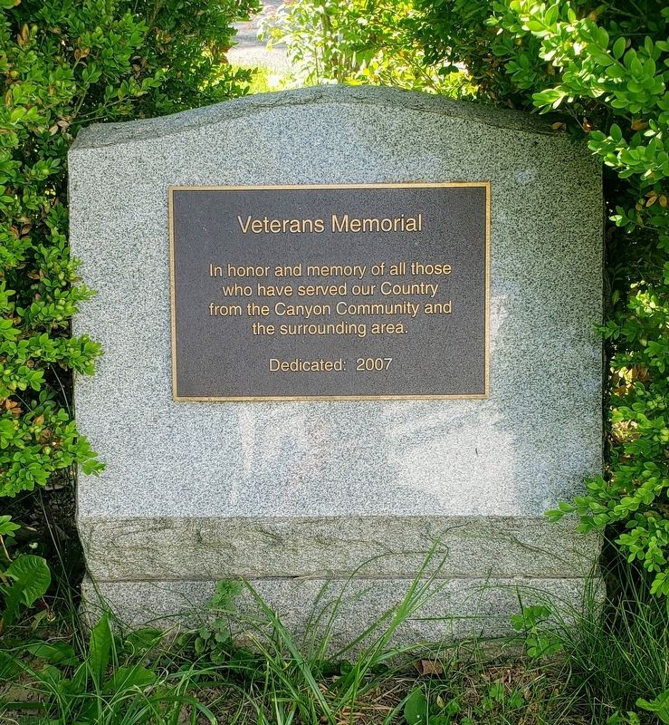 Veterans Memorial. Click for full size. Veterans Memorial image. Click for full size.