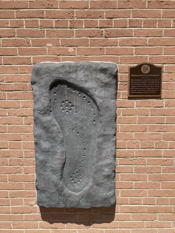 Hermans Footprint Marker image. Click for full size.