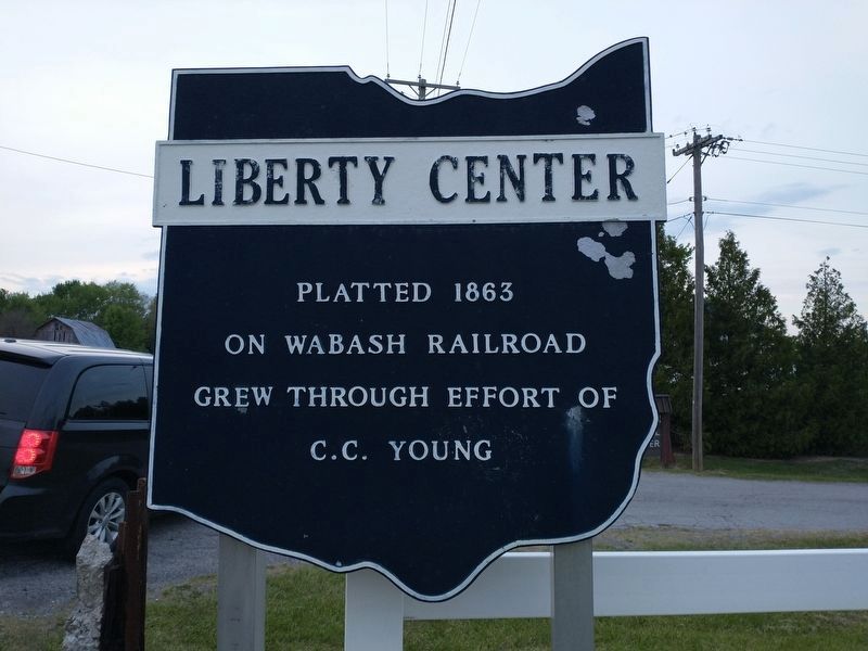 Liberty Center Marker image. Click for full size.