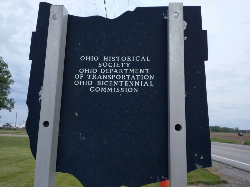 Liberty Center Marker [Reverse] image. Click for full size.