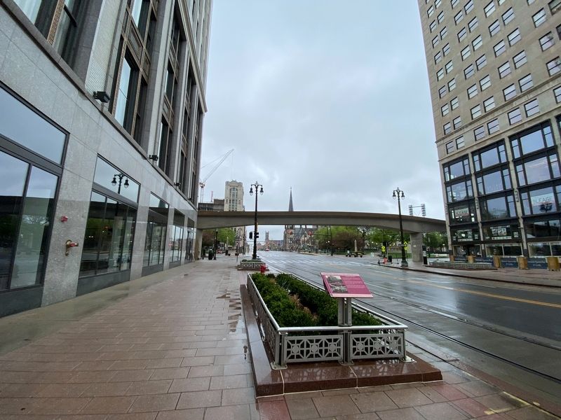 Woodward Avenue Cultural Heritage Tour Marker image. Click for full size.