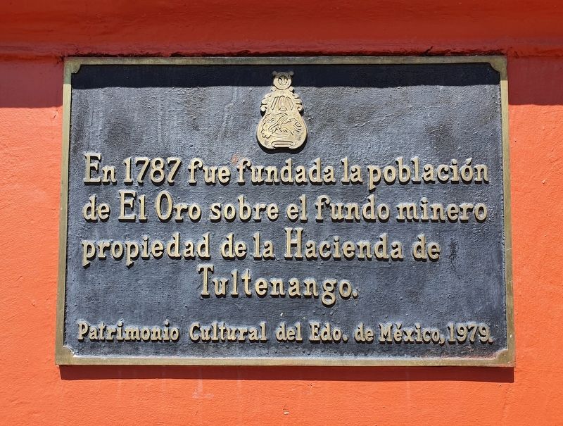 Hacienda de Tultenango Marker image. Click for full size.