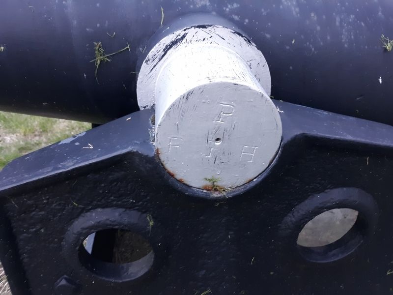 Civil War Memorial Cannon Marker. Click for full size. Civil War Memorial Cannon Marker image. Click for full size.