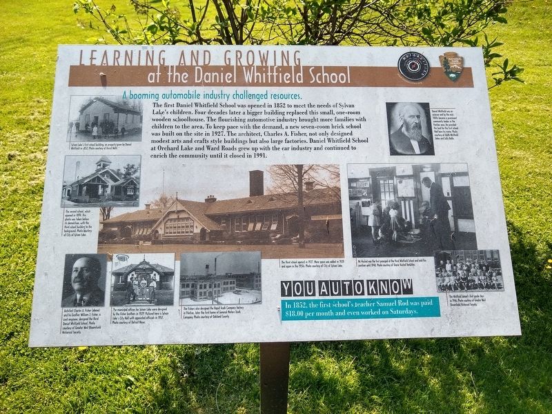 Learning and Growing at the Daniel Whitfield School Marker image. Click for full size.