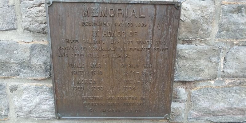 Fulton County War Memorial. Click for full size. Fulton County War Memorial image. Click for full size.