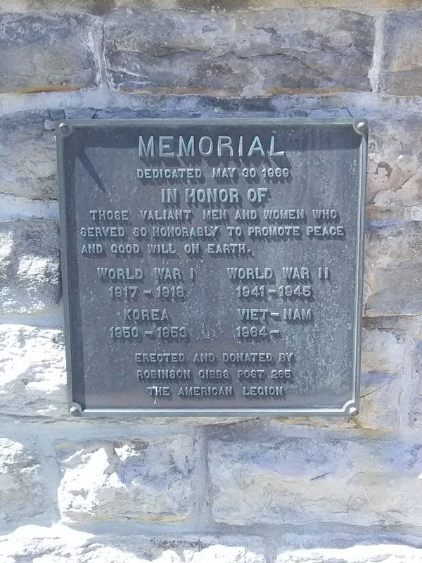 Fulton County War Memorial. Click for full size. Fulton County War Memorial image. Click for full size.