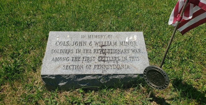 In Memory of Cols. John & William Minor Marker image. Click for full size.
