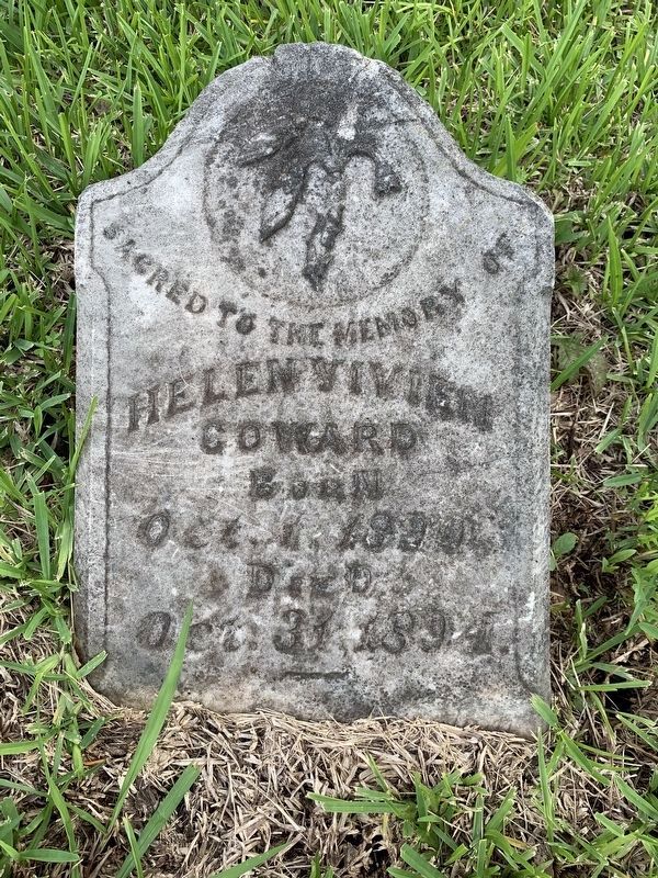 Liverpool Cemetery Gravestone for Helen Vivien Coward. Click for full size. Liverpool Cemetery Gravestone for Helen Vivien Coward image. Click for full size.