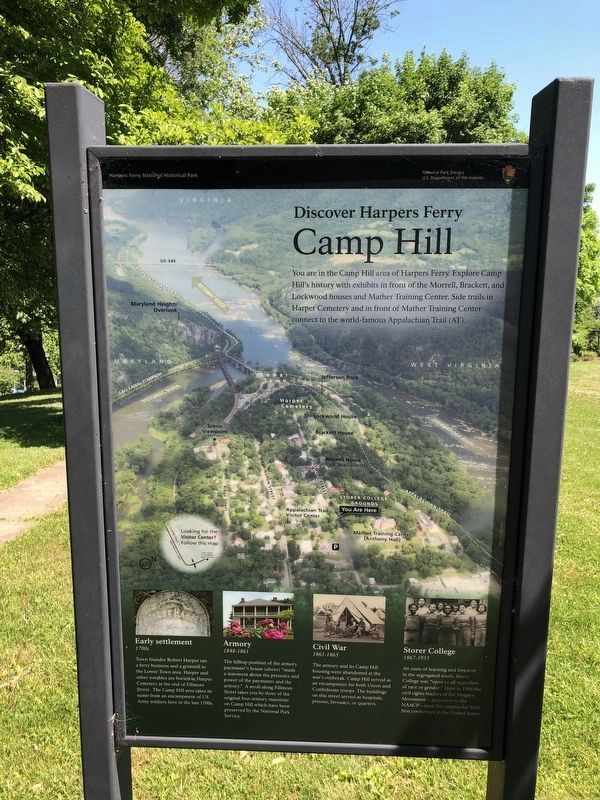 Camp Hill Marker image. Click for full size.