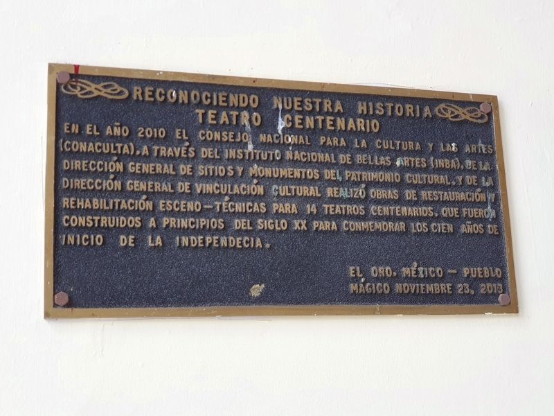 Centennial Theatre Marker image. Click for full size.