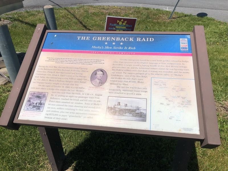 The Greenback Raid Marker image. Click for full size.