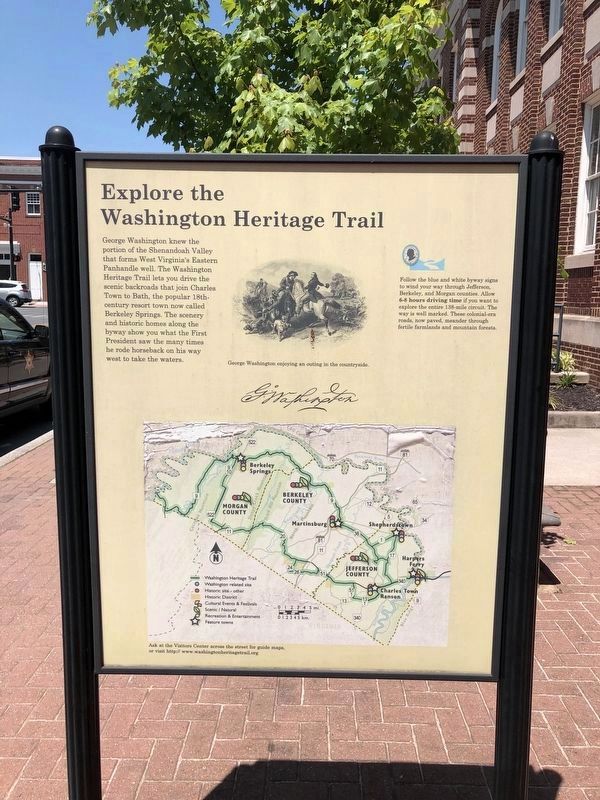 Explore the Washington Heritage Trail side of the marker image. Click for full size.