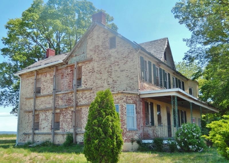 Hamilton Willard Shafer Farm House (<i>west elevation</i>) image. Click for full size.