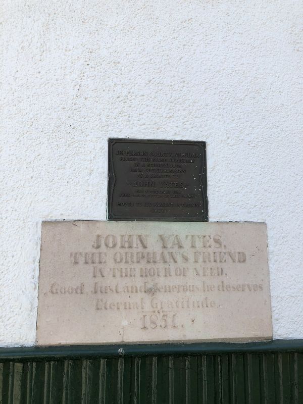John Yates Marker. Click for full size. John Yates Marker image. Click for full size.