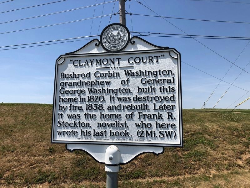 "Claymont Court" Marker image. Click for full size.