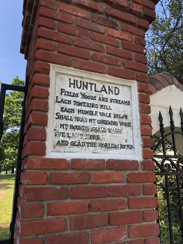 Additional signage on the opposite gate. Click for full size. Additional signage on the opposite gate image. Click for full size.