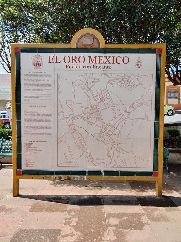 El Oro Mexico Marker image. Click for full size.
