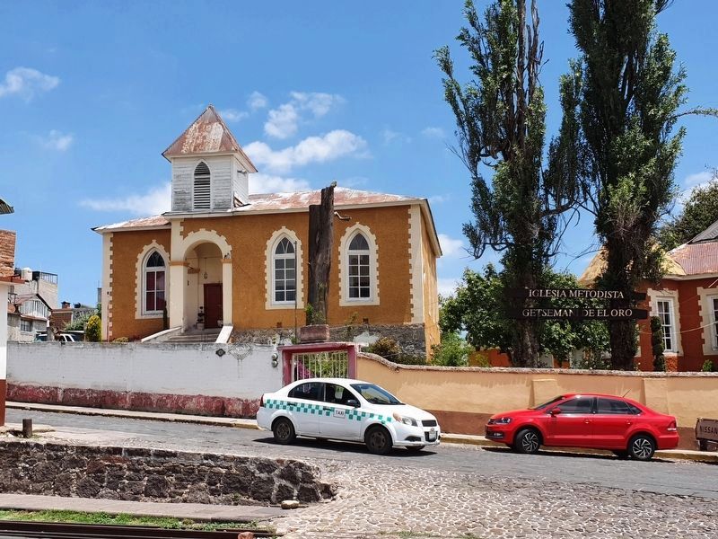 The nearby Getsemani Methodist Church. Click for full size. The nearby Getsemani Methodist Church image. Click for full size.