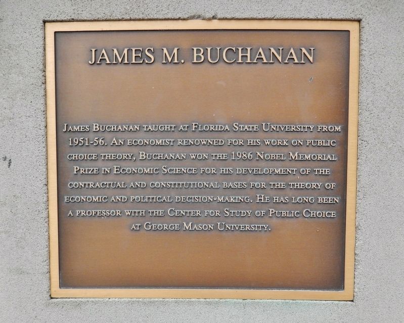 James M. Buchanan Marker image. Click for full size.