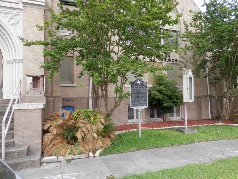Westminster Presbyterian Church <small< Of Beaumont</small> Marker. Click for full size. Westminster Presbyterian Church <small< Of Beaumont</small> Marker image. Click for full size.