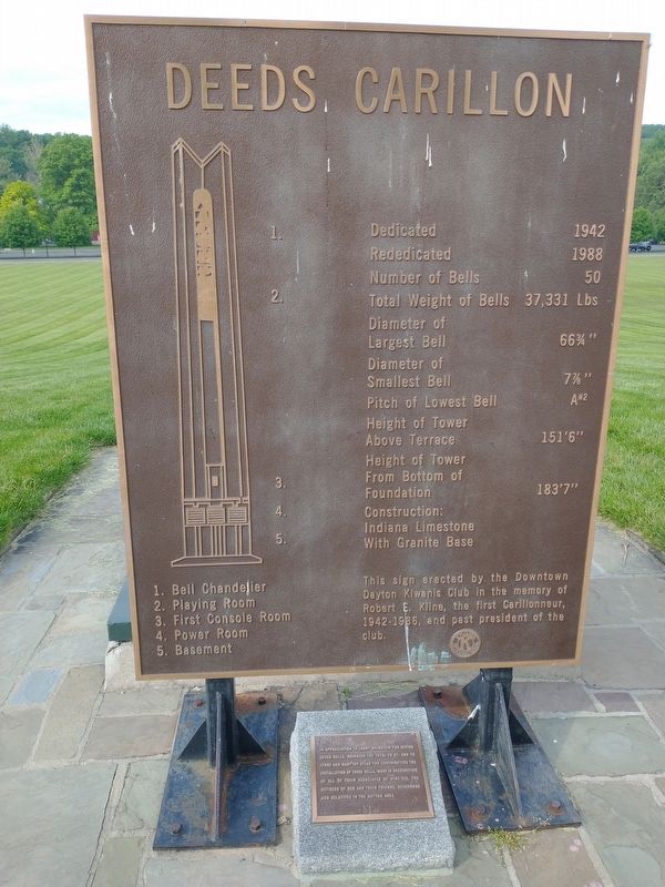 Deeds Carillon Marker. Click for full size. Deeds Carillon Marker image. Click for full size.