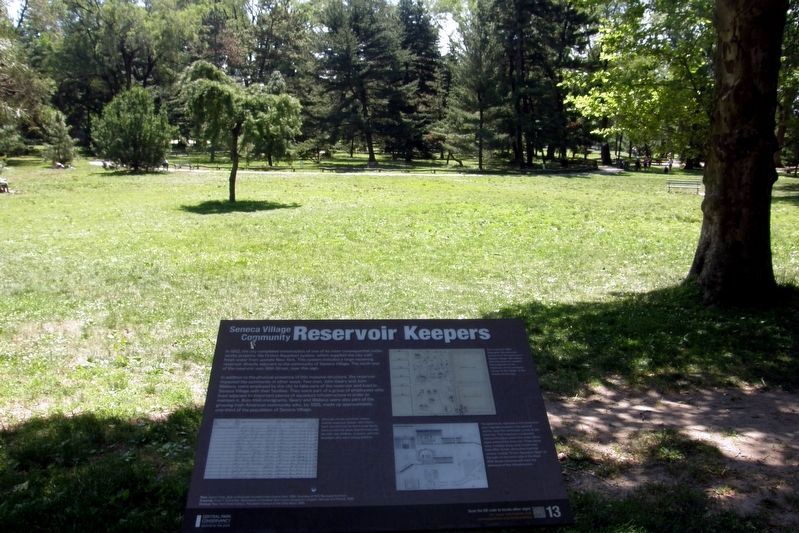 Reservoir Keepers marker.. Click for full size. Reservoir Keepers marker. image. Click for full size.