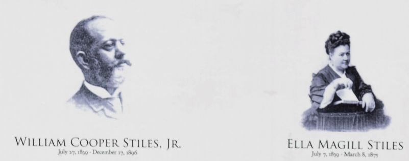 W. C. Stiles and Ella Magill Stiles image. Click for full size.