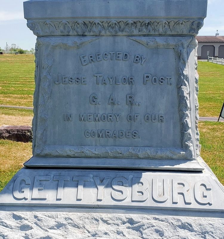 Civil War Monument (West Face). Click for full size. Civil War Monument (West Face) image. Click for full size.