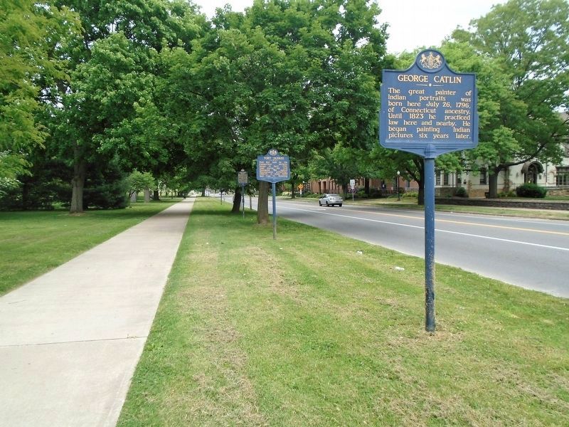 George Catlin Marker. Click for full size. George Catlin Marker image. Click for full size.