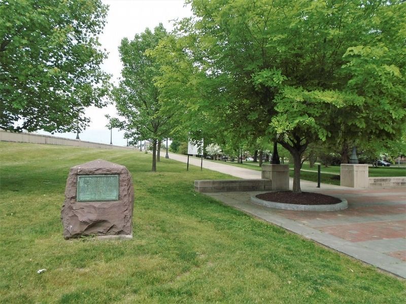 Fort Durkee Marker. Click for full size. Fort Durkee Marker image. Click for full size.