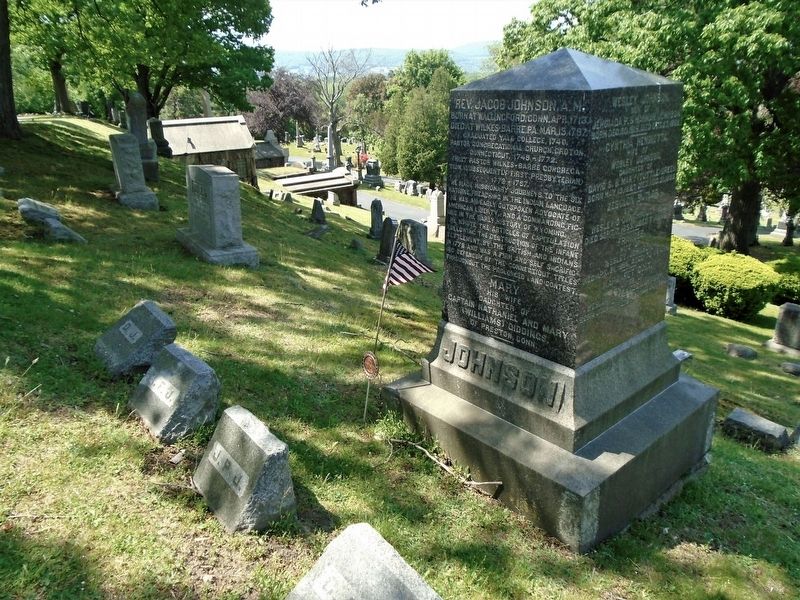 Frederick and Georgia Post Johnson Marker image. Click for full size.
