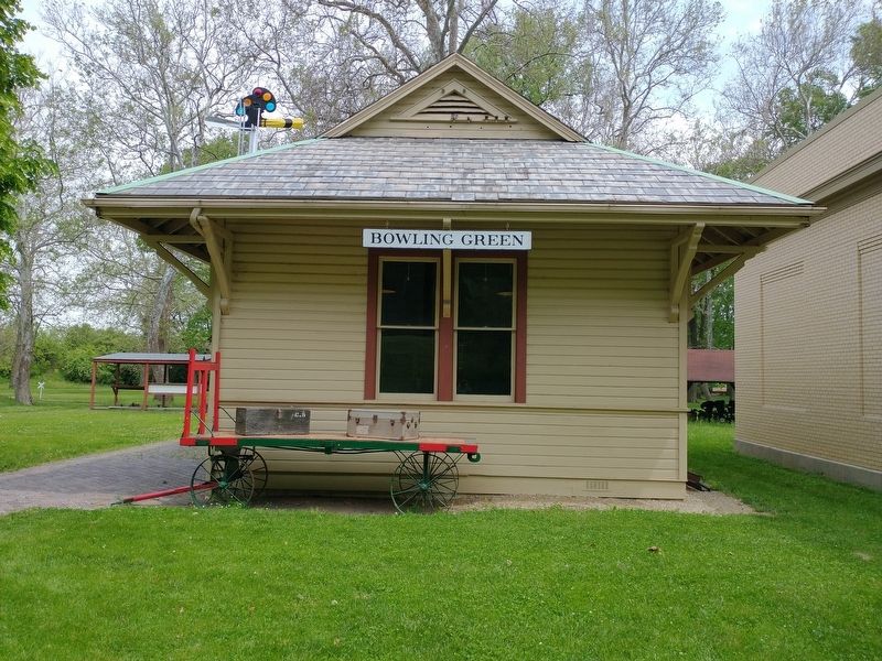 Bowling Green Depot Marker image. Click for full size.