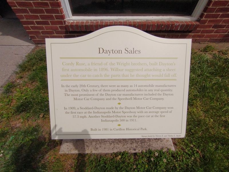 Dayton Sales Marker image. Click for full size.