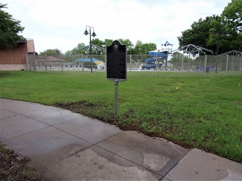 Old Settlers Park Marker. Click for full size. Old Settlers Park Marker image. Click for full size.
