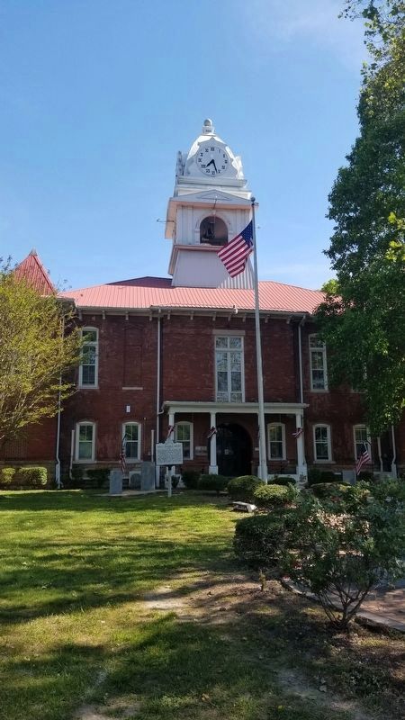 The Morgan County Courthouse viewed from the south image. Click for full size.