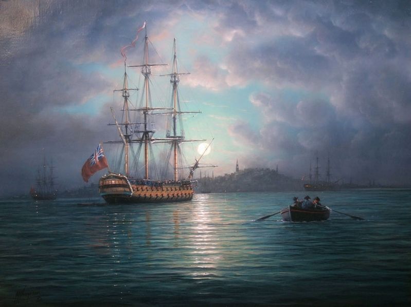 H.M.S. Somerset image. Click for full size.