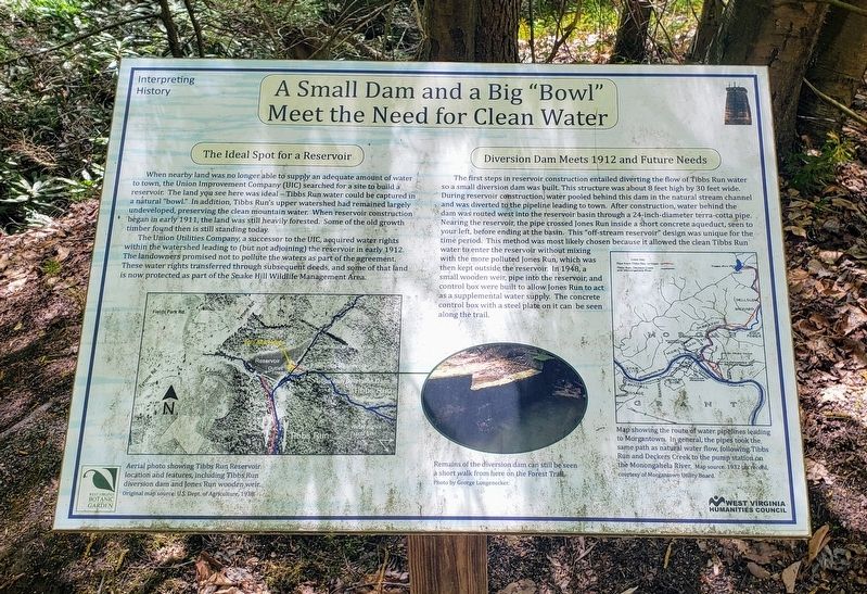 A Small Dam and a Big "Bowl" Meet the Need for Clean Water Marker image. Click for full size.