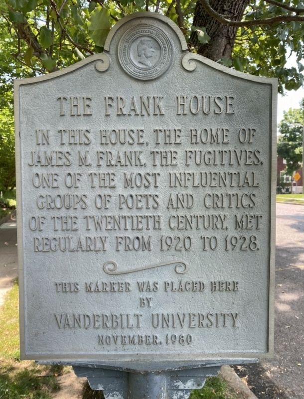 The Frank House Marker image. Click for full size.