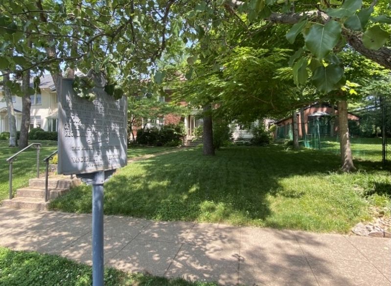 The Frank House Marker image. Click for full size.