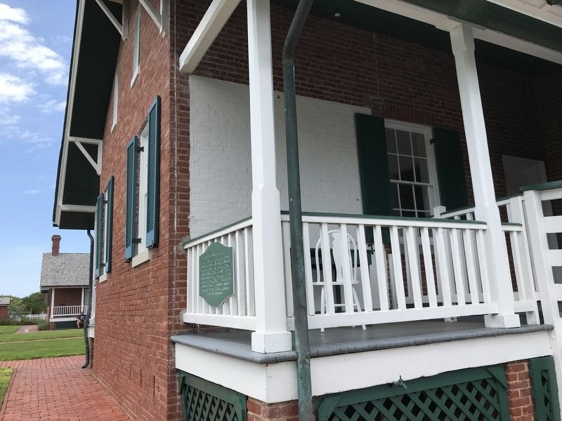 Porch Restoration Marker image. Click for full size.