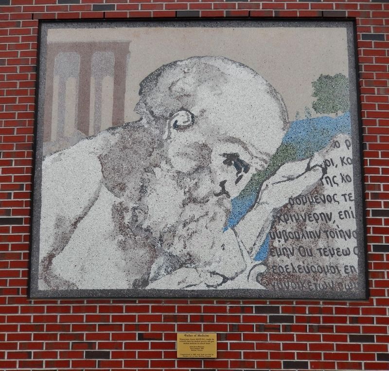 Hippocrates � Father of Medicine image. Click for full size.