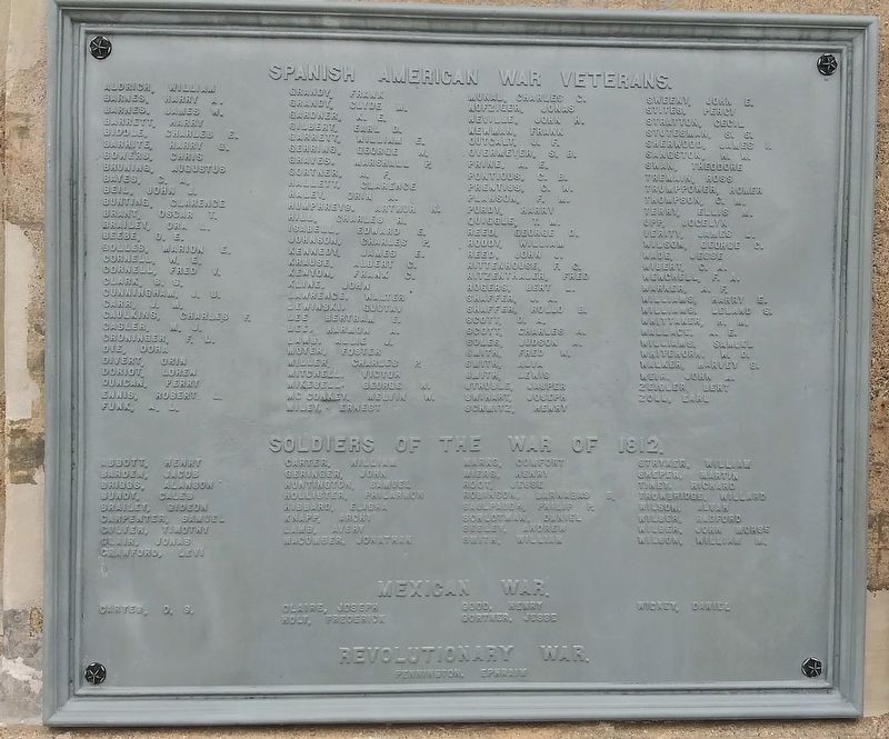 Fulton County Soldiers & Sailors Memorial. Click for full size. Fulton County Soldiers & Sailors Memorial image. Click for full size.