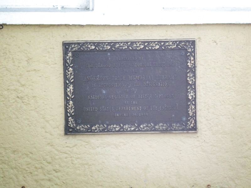 Anderson-Price Memorial Library Marker image. Click for full size.