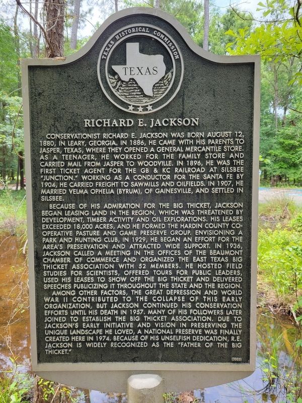Richard E. Jackson Marker image. Click for full size.