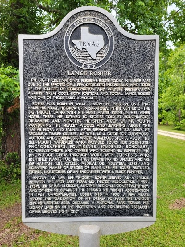 Lance Rosier Marker image. Click for full size.