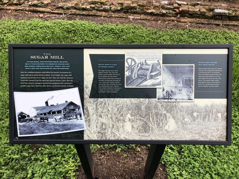The Sugar Mill Marker image. Click for full size.