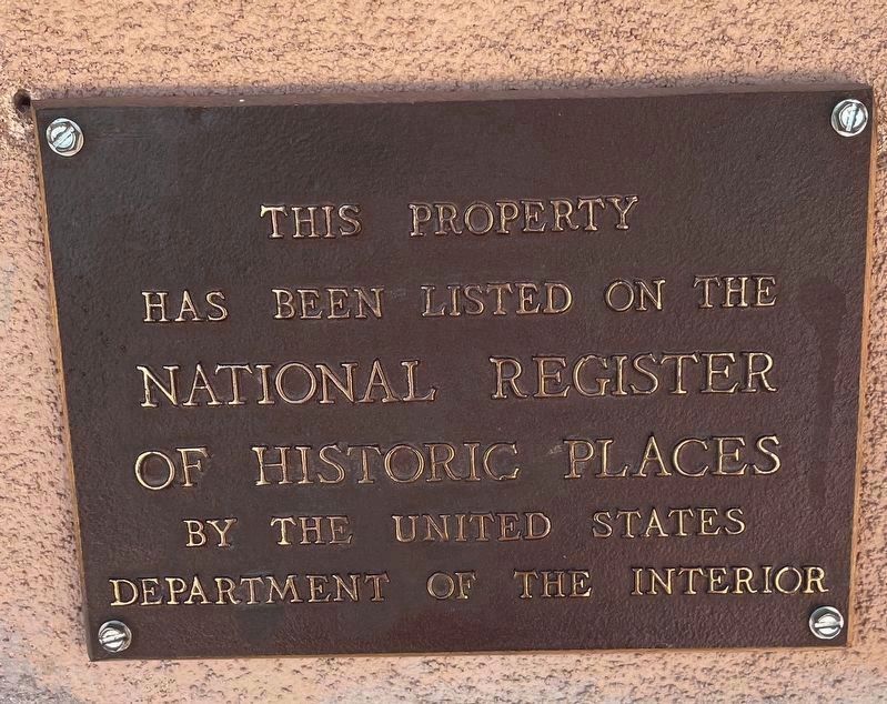 National Register of Historic Places Marker for the Old Courthouse image. Click for full size.
