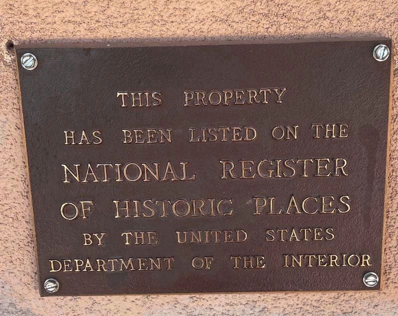 National Register of Historic Places Marker for the Old Courthouse. Click for full size. National Register of Historic Places Marker for the Old Courthouse image. Click for full size.